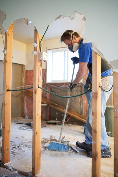 builders cleaning service